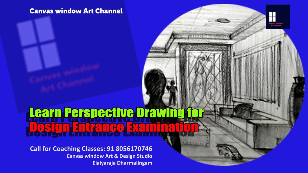 Learn Perspective Drawing for Design Entrance Examination