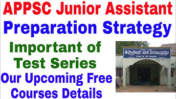 APPSC Group-4 Preparation Strategy| Test Series Importance| Free Courses Details |9581267584