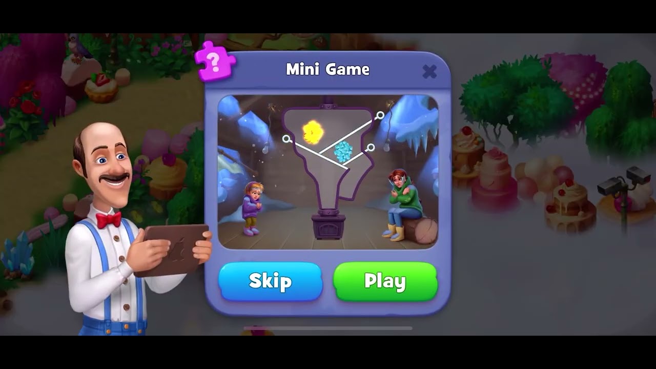 Gardenscapes | Level 121-130 | New Expedition Event: Chocolate Factory