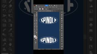 Insert Text into Any Shape in Adobe Illustrator #illustratortips #graphicdesign
