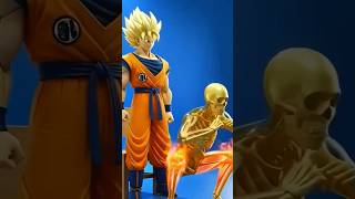 Goku Trains a Golden Skeleton 💀🔥 | Dragon Ball Z AI Animation #Shorts #goku #bome #shortsfeed #viral