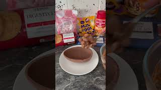 Rocky Road Filled Easter Egg #chocolate #easteregg #easter #easterchocolate #eastereggs #food