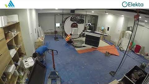 HCM Linac Installation Timelapse