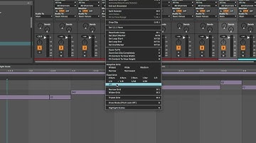 Ableton Live- Grid Size Settings