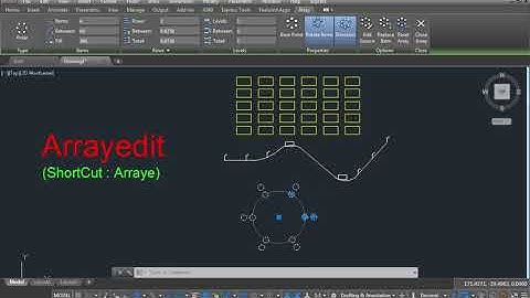 ArrayEdit Command In AutoCAD In Hindi