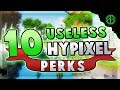 10 Most USELESS Perks in Hypixel Skywars