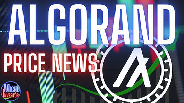 ALGORAND Price News Today - Technical Analysis, Price Prediction, Crypto News Update