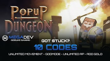 POPUP DUNGEON Cheats: Add Gold, Unlimited AP, Godmode, ... | Trainer by MegaDev