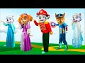 Family Paw Patrol Captain America | Finger Family Song | Max & Sofi Kinderwood
