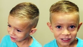 HOW TO CUT BOYS HAIR // Trendy boys haircut tutorial