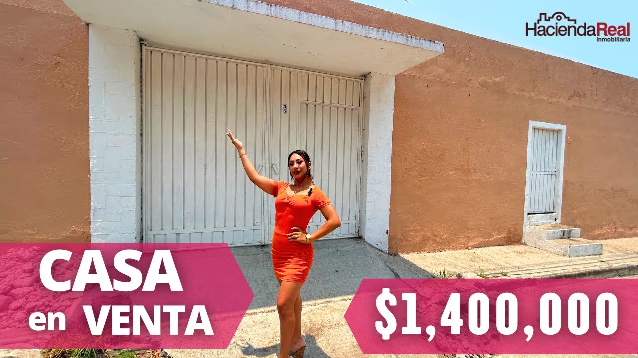 Se Vende Casa 🏡 Precio: $1,400,000 en Cuautla Morelos - Hacienda Real Inmobiliaria