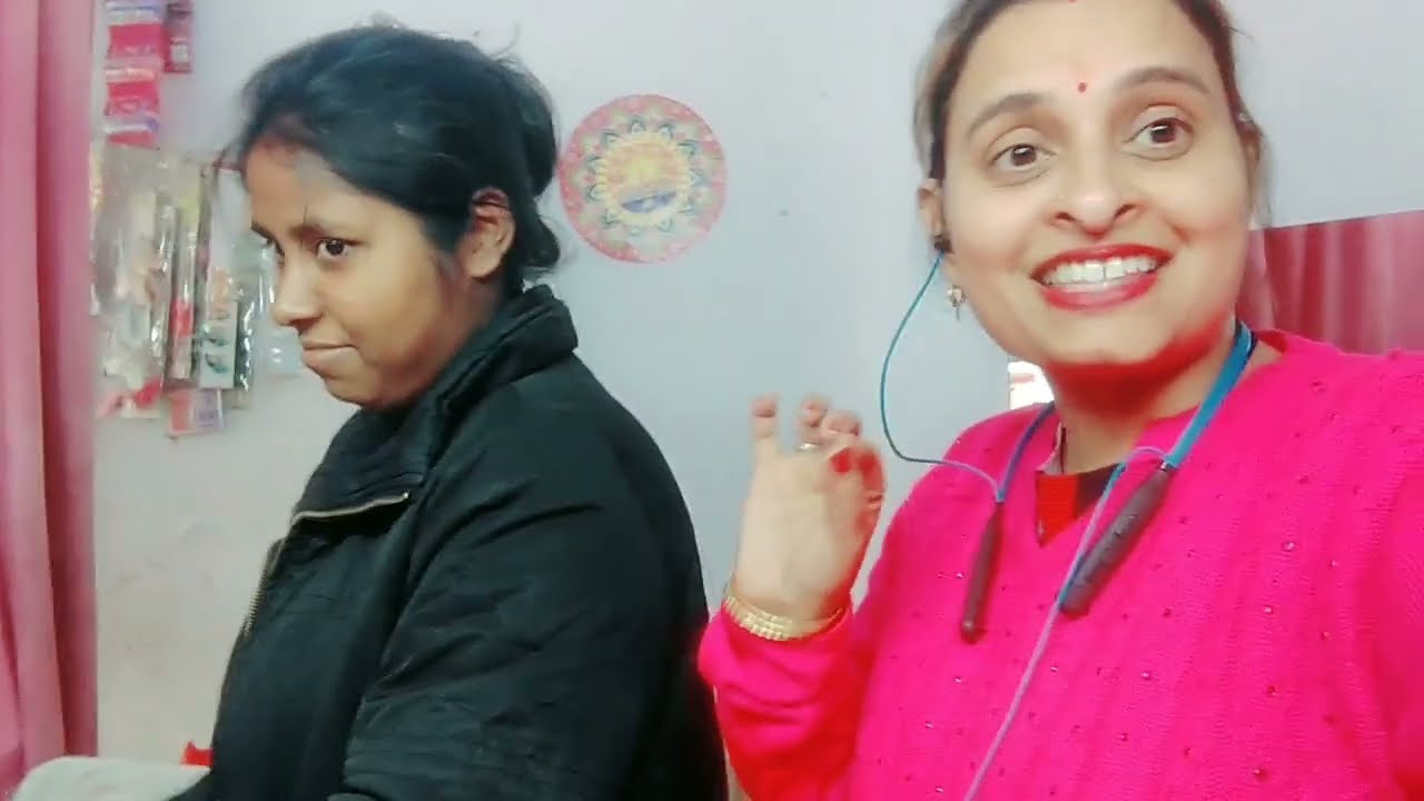 आज पार्लर में इतने दिनों बाद  