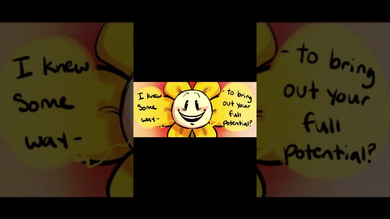 Undertale Sans Floweys Vengeance Part 2 Comic Dub