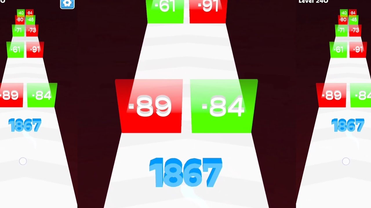 not very good after playing on another levels numbers in maths mode | number running |