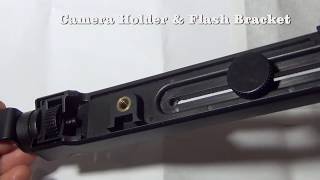 iShoot Camera Holder & Flash Bracket IS-All Off Camera Swivel Flash Bar Mounting Bracket Update