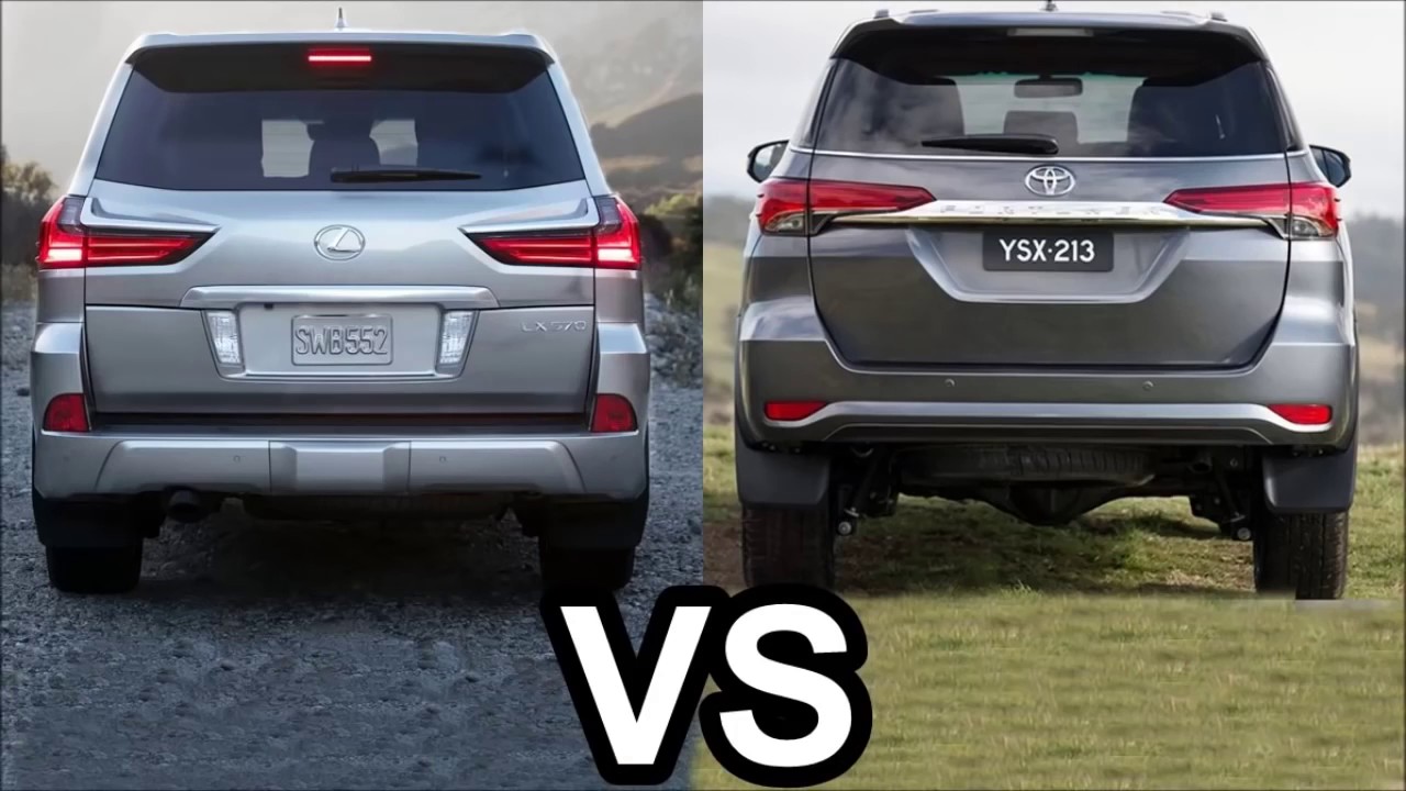 Duel Raksasa: Perbandingan Desain Lexus LX 570 2016 vs Toyota Fortuner 2016