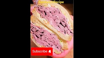 Easy Meat & Veggie Sandwich Recipe | 1-Minute Lunch Idea| Sandwich recipe