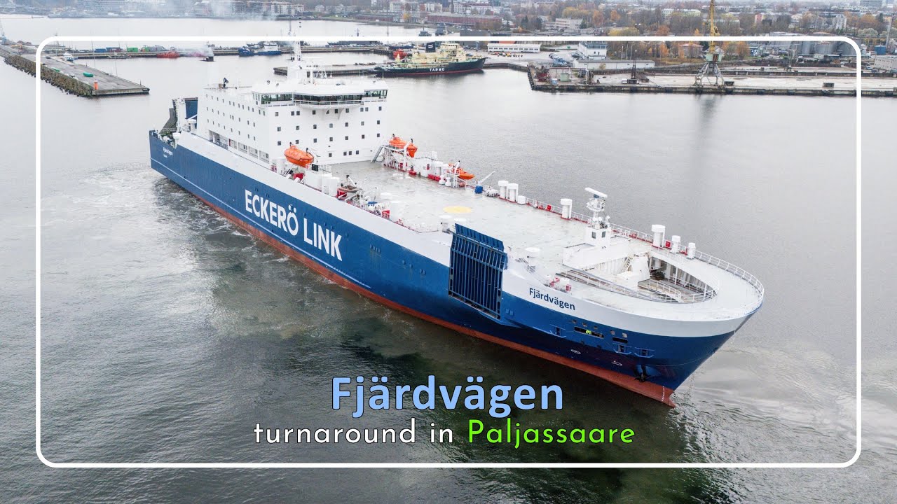 Fjärdvägen (ex Sailor) Paljassaare Turnaround | Drone