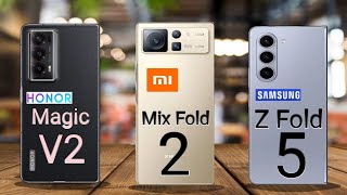 Honor Magic V2 vs Xiaomi Mix Fold 2 vs Samsung Galaxy Z Fold 5