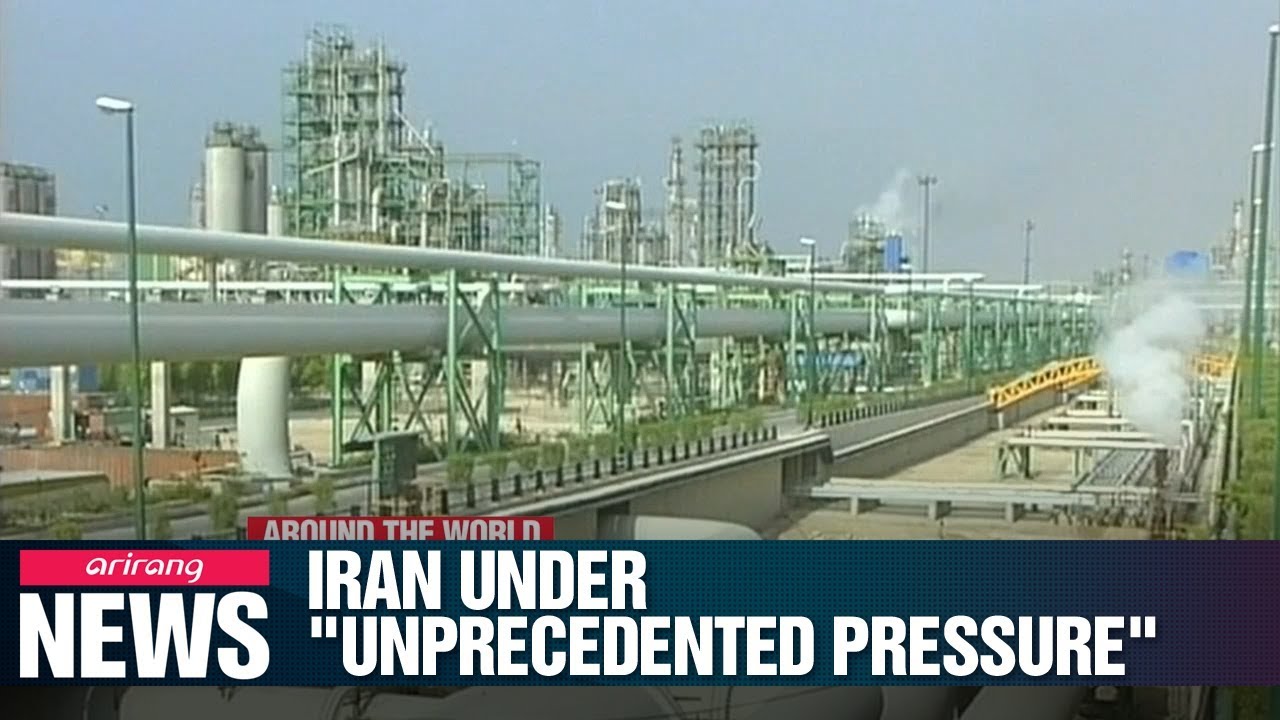 Iran under 'unprecedented' pressure from sanctions