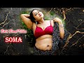 কালো শাড়িতে🔥আগুন ঝরানো Glamour Pose এ Beauty SOMA| Bold Bengali Fashion shoot | Hot Saree Beauty