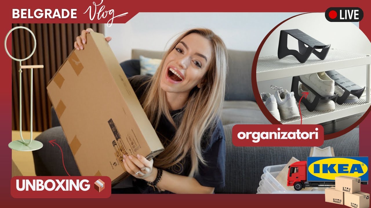 Šta sam sve kupila u Ikei? 📦 | Nedeljni Vlog & Haul🏡