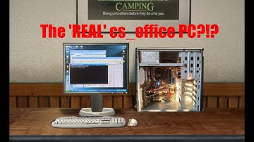 Building & Gaming on the ACTUAL?? cs_office PC from Counter Strike: Source