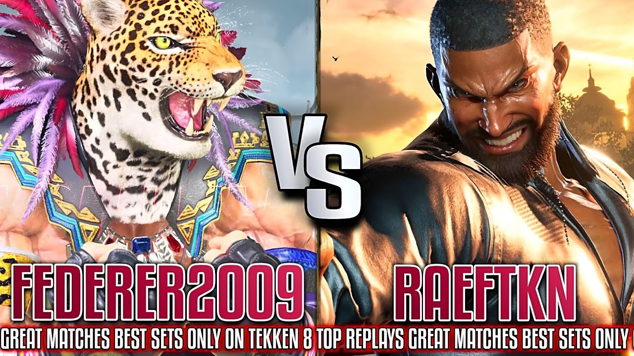Tekken 8 Federer2009 (King) vs RaefTKN (Feng) Ranked Matches Replays