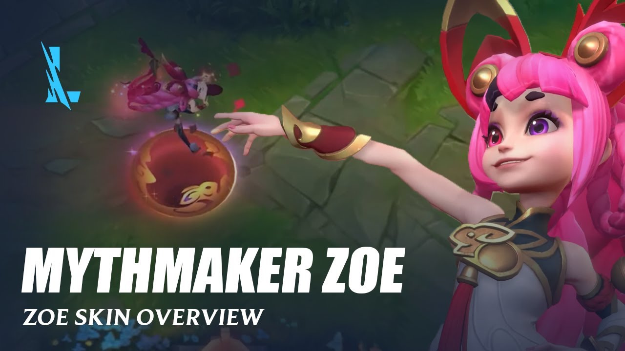 Zoe Mythmaker LoL Skin Splash Art Wild Rift 4K Wallpaper, 41 OFF