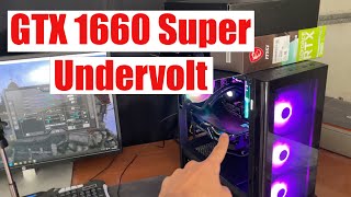 Undervolt your GTX 1660 Super for more FPS! - Tutorial