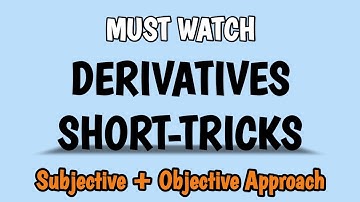 #derivatives #differentiation #shorttricks DERIVATIVES SHORT-TRICKS / SHORTCUT METHOD