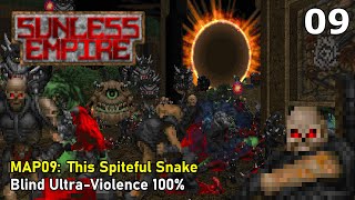 Doom II: Sunless Empire - MAP09: This Spiteful Snake (Blind Ultra-Violence 100%)