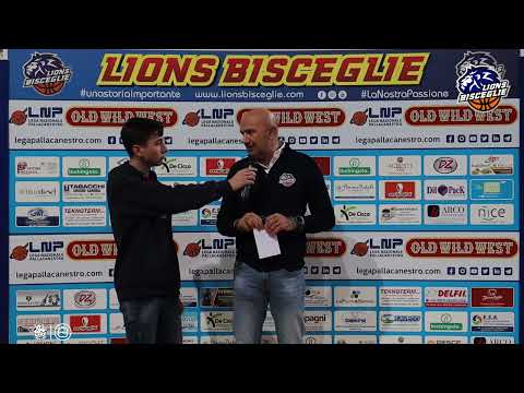 PRESS ROOM Lions Bisceglie-Sala Consilina: Luciano Nunzi