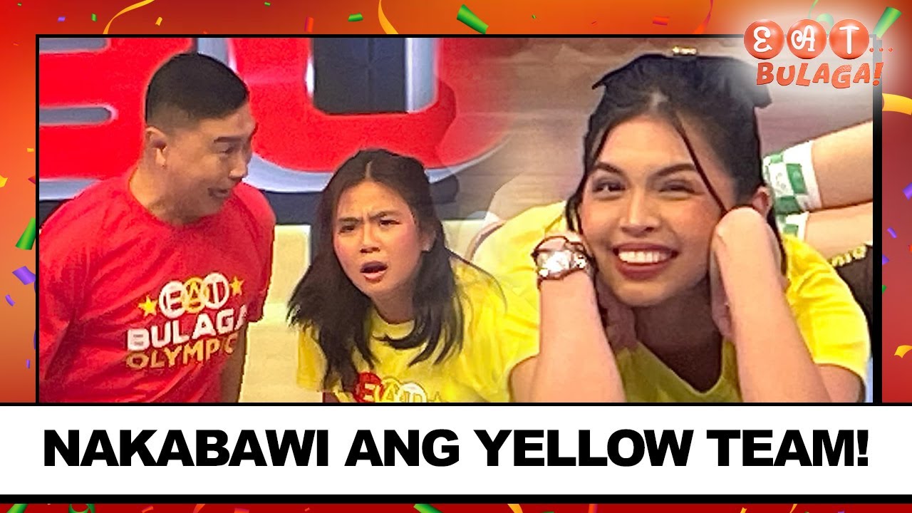 NAKABAWI ANG YELLOW TEAM! 💛 | EAT BULAGA |