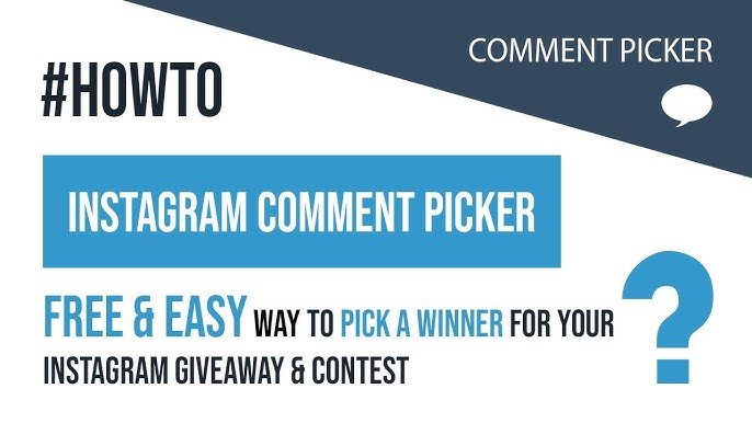 Viralyft's Free Instagram Giveaway Comment Picker Tool