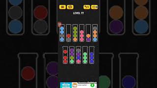 Ball Sort Puzzle Level 77 Walkthrough