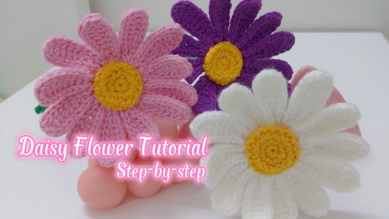Part 1 | Beautiful Daisy Flower 🌼 | Step-by-Step Tutorial 
