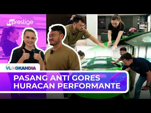 DIKASIH GRATIS!? PASANG PPF LAMBORGHINI HURACAN PERFORMANTE BARENG KANG LAP COOL N LITE