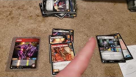 GnC Homemade Transformers TCG Unicron testing...