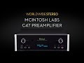 Mcintosh labs c47 stereo preamplifier product tour