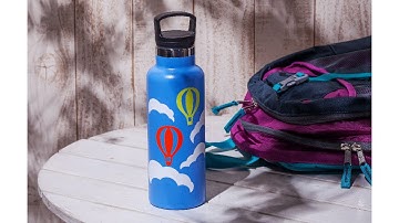 Canvas Project: Decorative Stickers for Stainless-Steel Bottle