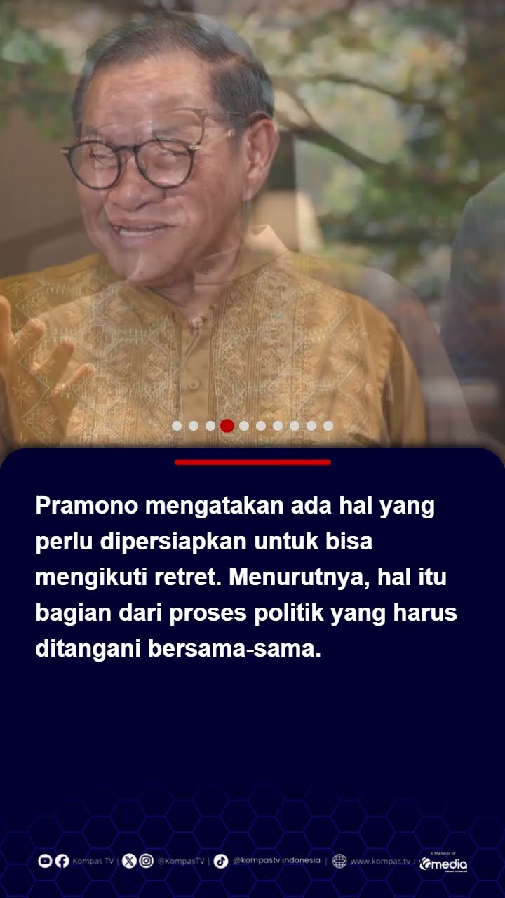Pramono Anung Akhirnya Ikut Retret Kepala Daerah di Magelang: Inilah Bagian Proses Politik #pramono