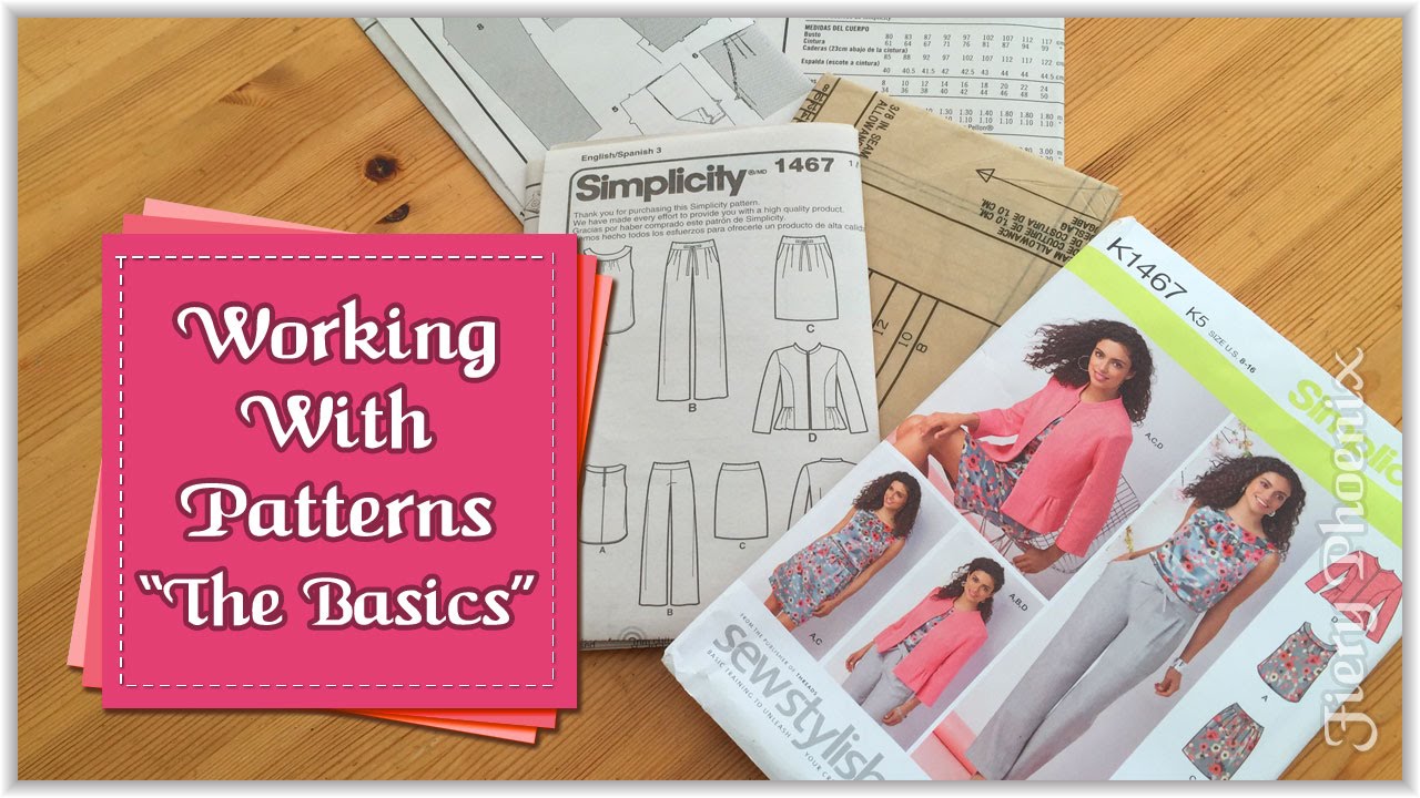 Working With Patterns - The Basics :: by Babs at Fiery Phoenix - YouTube