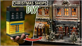 The cutest Xmas DIY you've ever seen/ Cheap toy houses makeover!