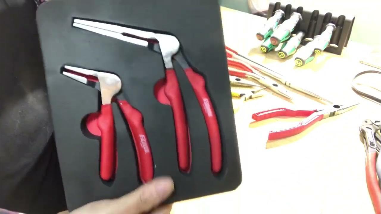 EZ RED KWP2 Kiwi Pliers two piece set YouTube