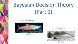 Bayesian Decision Theory (Part 1). 2nd Video of Pattern Recognition Lecture Series