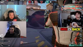 Shanks Reacts to crashies and victor after NRG winning against SEN