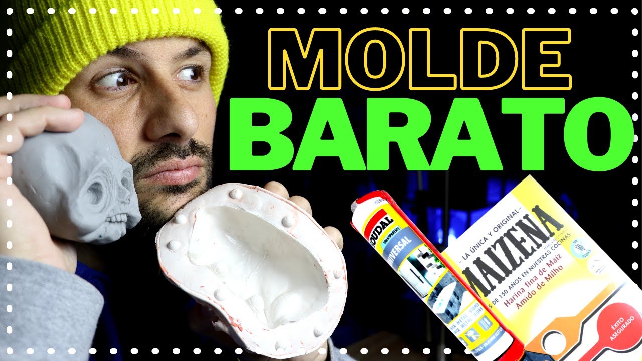 🟢 COMO HACER UN MOLDE DE SILICONA RAPIDO Y ECONOMICO - BARATO