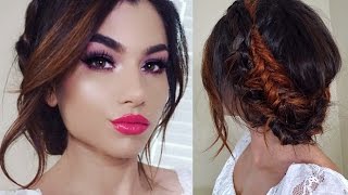 Full SPRING Makeup Tutorial! + Romantic Braid Updo!