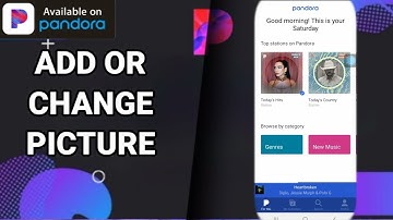 How To Add Or Change Picture On Pandora (Original) App
